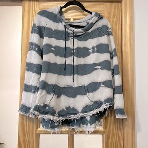 Free People Distressed Sweatshirt